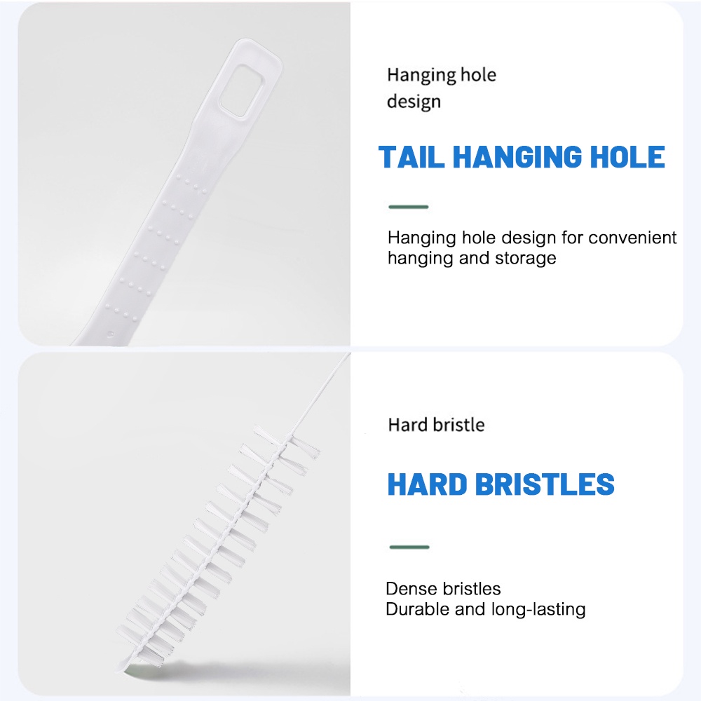 Bàn Chải nylon Cuộn / Bàn Chải Làm Sạch Máy Giặt / Máy Sấy Khô Cầm Tay Dài Bền Bỉ