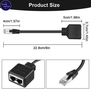 Cáp Chia Cổng Mạng rj45 Sang 2 Cổng
