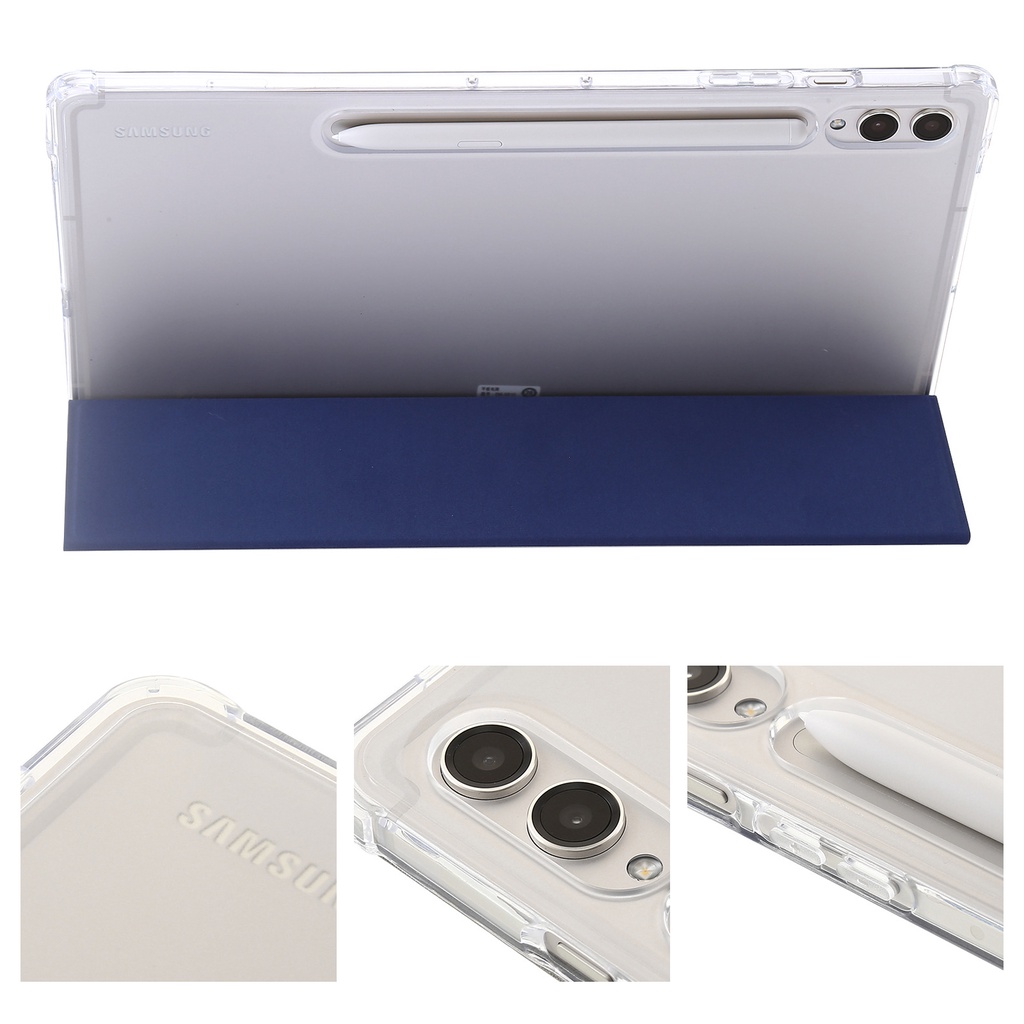 Bao Da Máy Tính Bảng Nắp Lật Nam Châm Thông Minh Có Ngăn Đựng Bút Cho samsung tab s9 fe sm-J510 Smx516B 10.9 inch galaxy tab s9 fe + 12.4 inch Ốp