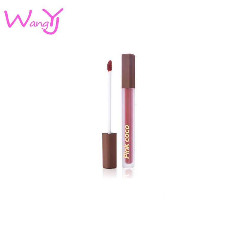 Pink coco Son Môi 6 Màu Sắc Tùy Chọn Chống Thấm Nước