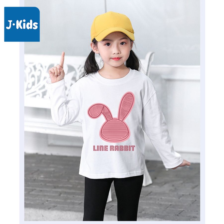 Đồ bộ thu đông cho bé trai bé gái J-Kids bộ thun dài tay cho bé chất thun cotton in hình độc đáo BDRB33