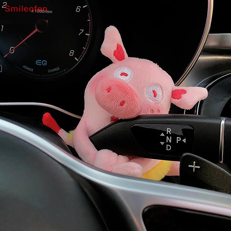 Đồ Trang Trí Nội Thất Xe Hơi Hình Chú Heo Nhồi Bông Đáng Yêu Mới