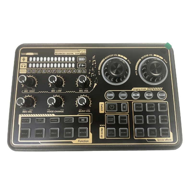Bảng Mạch Tạo Hiệu Ứng Âm Thanh Màu Đen Cho Micro karaoke Chơi Game