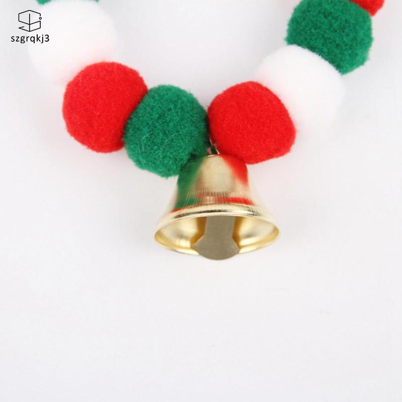 Vòng Cổ Thú Cưng Gắn Chuông Giáng Sinh / Năm Mới Thoải Mái