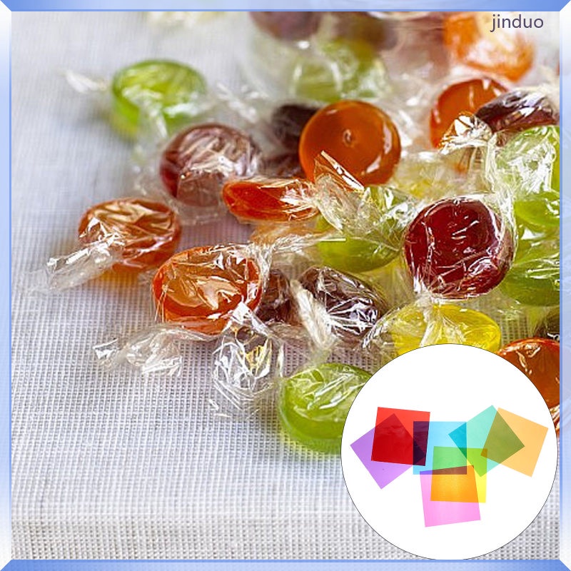 Set 84 Tấm Bóng Kính Trong Suốt Nhiều Màu Dùng Trang Trí diy