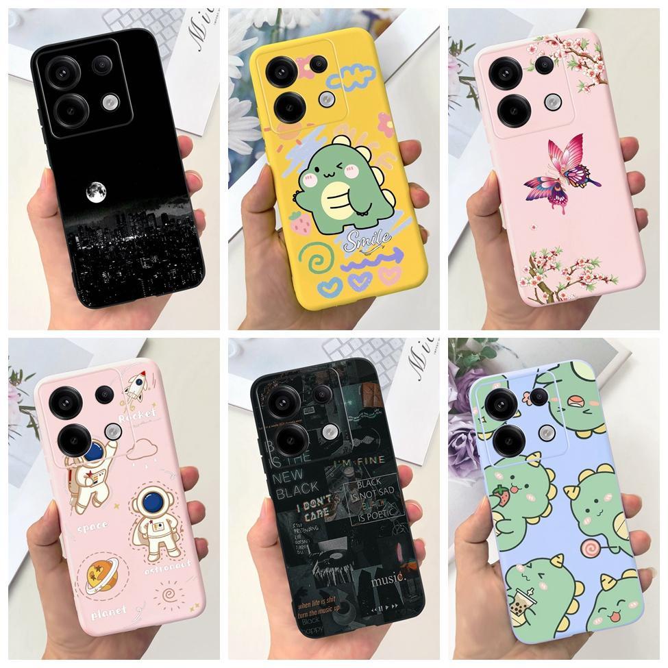 Ốp Điện Thoại Silicon Mềm Chống Sốc Họa Tiết Vui Nhộn Cho xiaomi redmi note 13 pro 5g note13 pro