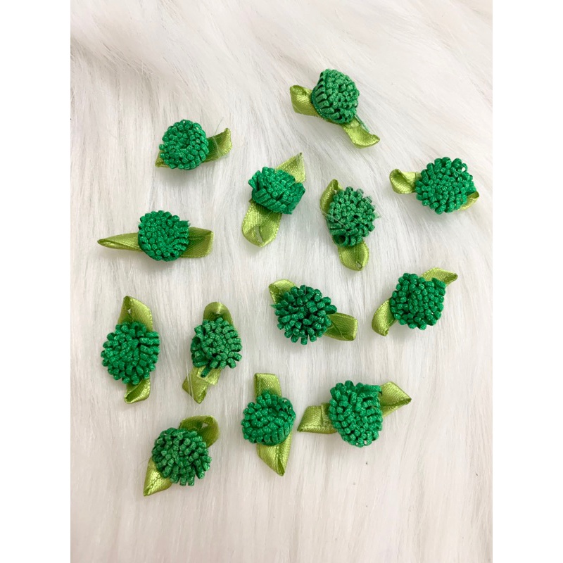 Hoa ruy băng trang trí,nhuỵ hoa ruy băng,hoa ruy băng Patch Sticker dán ủi may lên quần áo, hình may hình ủi lên quần áo