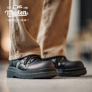 Maden Giày Da Nhám Mũi Tròn Phong Cách vintage Trẻ Trung Thời Trang Mùa Thu 2023 Cho Nam