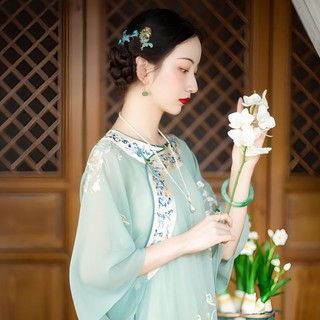 Daily premium #2023 autumn new modified version of Chinese literature and art Republic of China style national tide long temperament high-end Literature and Art dress 11.3Li