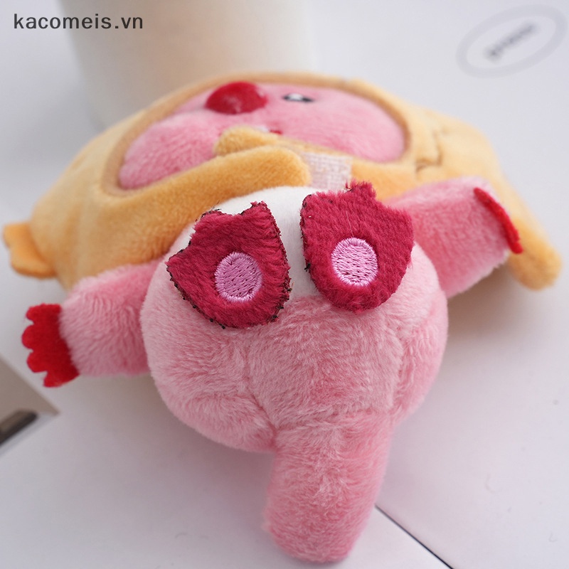 Thú Nhồi Bông Hình Búp Bê Hoạt Hình Đội Nón Tháo Rời Được Trang Trí Túi Xách vn