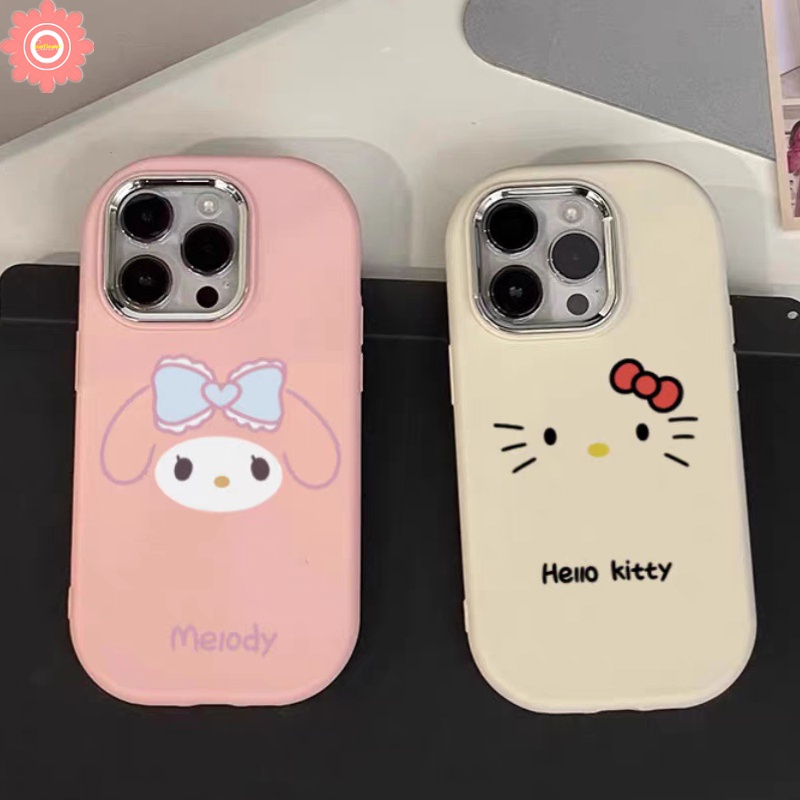 Dễ Thương Ốp Điện Thoại tpu In Hoạt Hình sanrio kuromi Cho iphone 11 15 12 14 13 pro max 15 7 8 plus xr x xs max