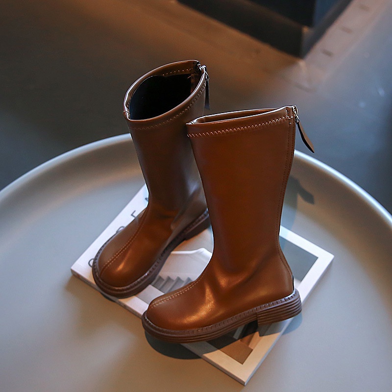 Giày Boot Phong Cách Hàn Quốc Thời Trang Dành Cho Bé Gái