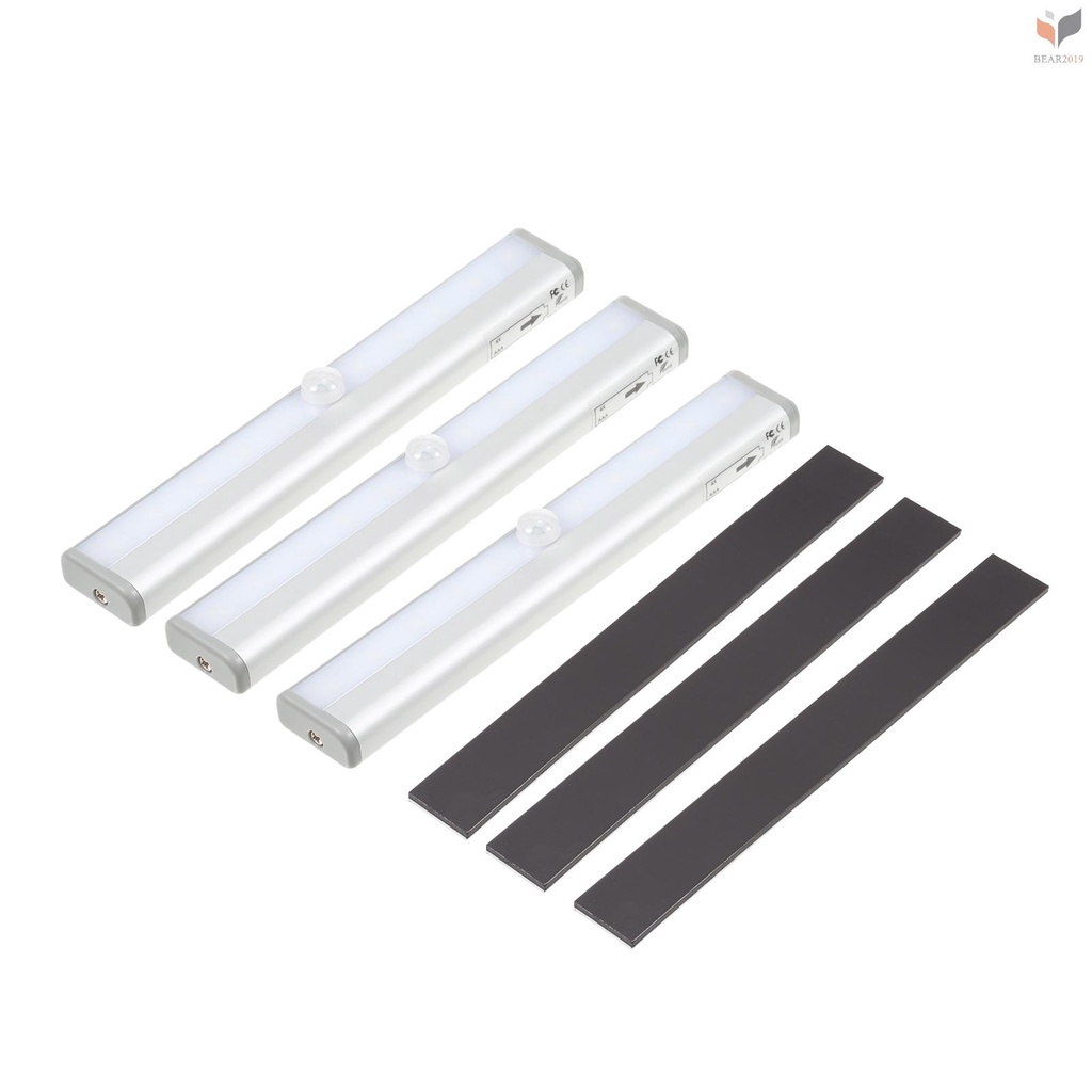 Aumotop Motion Sensor LED Lights Wireless Night Lights Battery Operated Magnetic Light Strips Kitchen Stairs Hallway