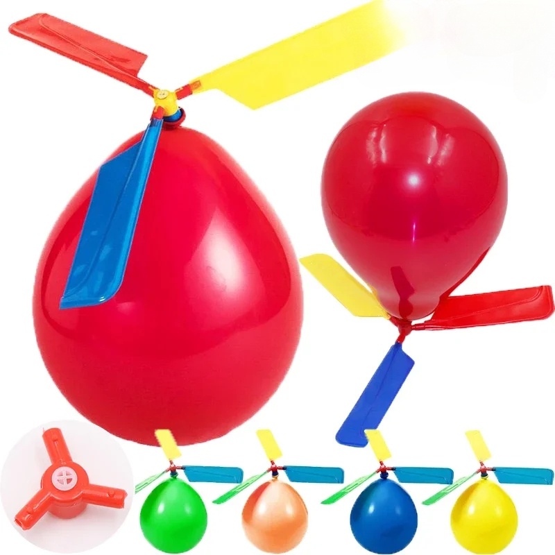Đồ Chơi Bong Bóng Bay Máy Bay / Trực Thăng Đồ Chơi Thủ Công Sáng Tạo / Quà Tặng Trẻ Em