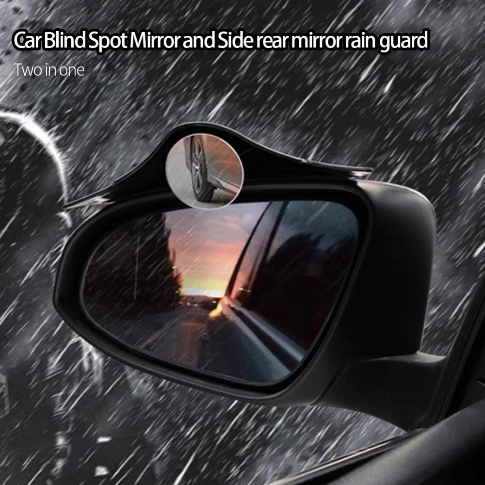 Set 2 Gương Chiếu Hậu Xoay 360 Độ Che Mưa e7v2 Chuyên Dụng Cho Xe Hơi / Nhà Cửa