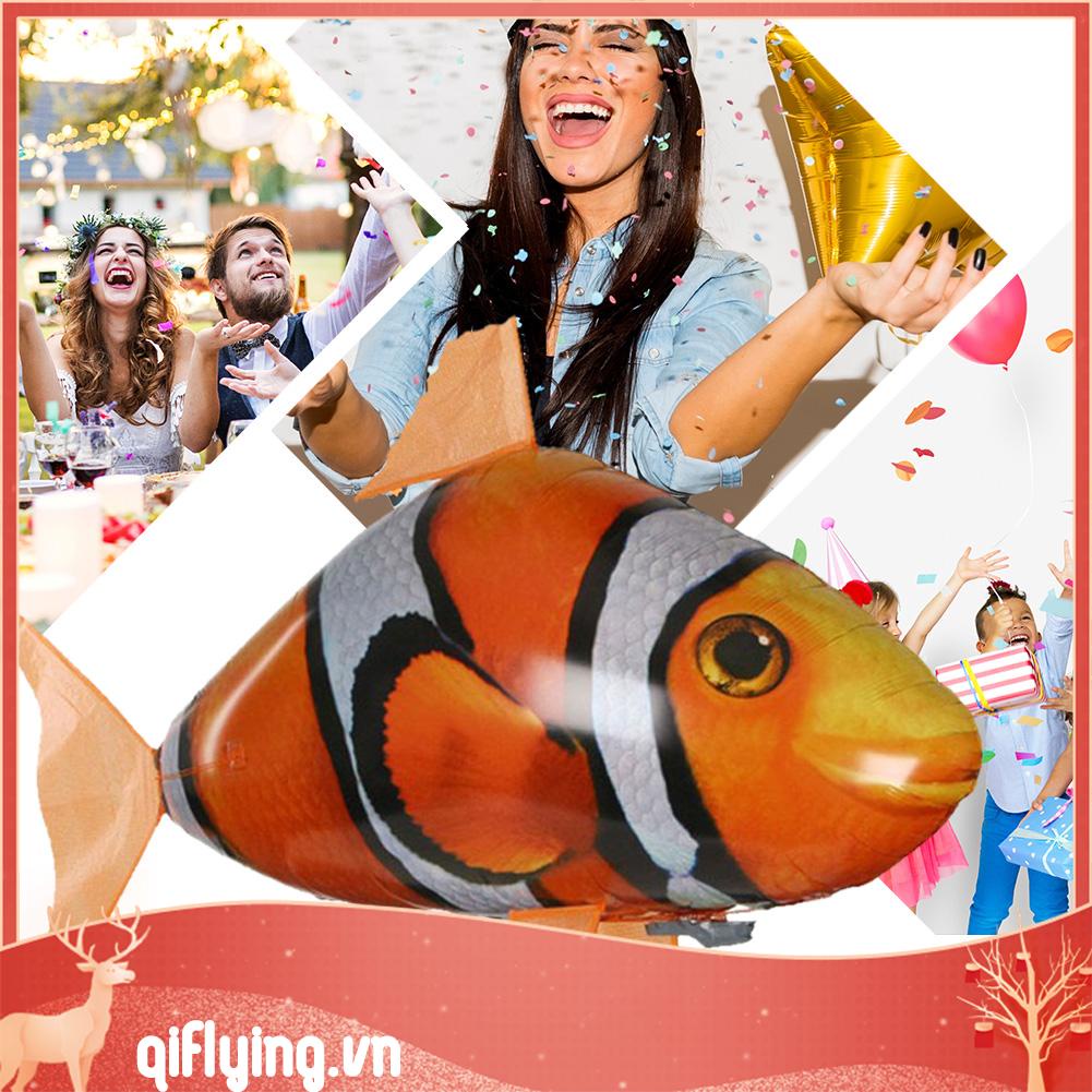 Đồ Chơi Cá Mập Điều Khiển Từ Xa Hồng Ngoại Bay Điện Tử Cho Trẻ Em