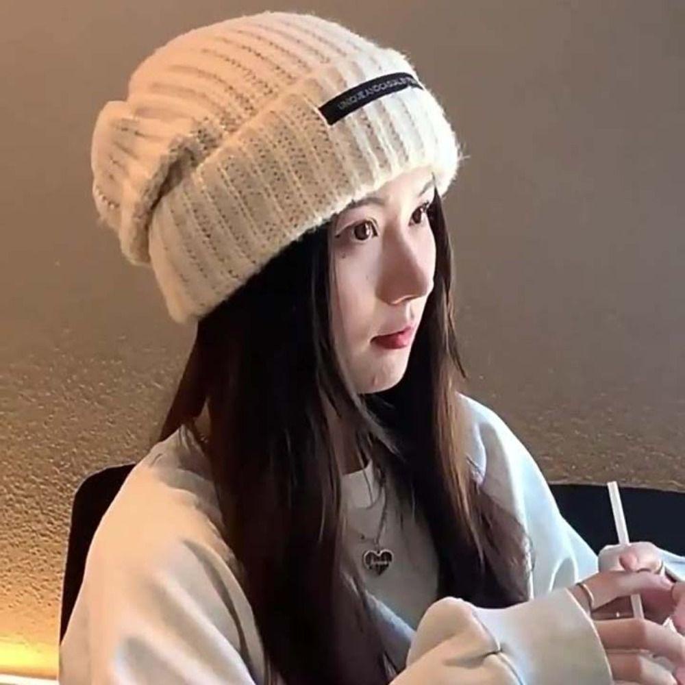 Nón Len Trùm Đầu In Chữ Phong Cách Hàn Quốc Đơn Giản Thời Trang 2Lilife