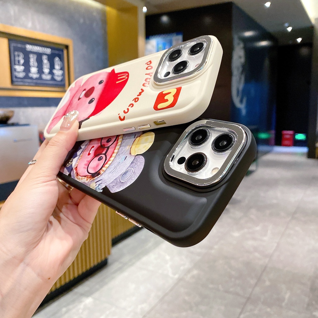 Ốp Điện Thoại In Hình Hoạt Hình Dễ Thương Cho iphone 15 14 13 12 11 pro max xs xr 8 7 plus