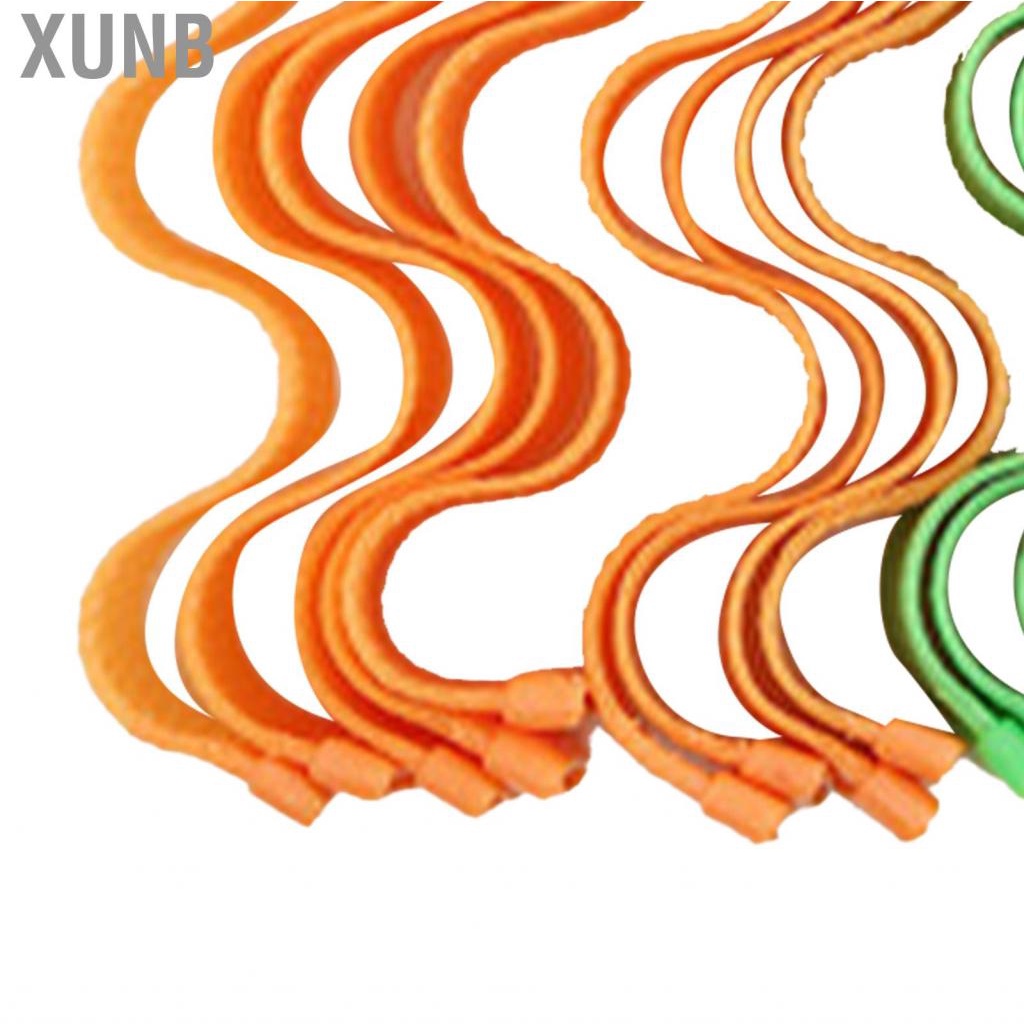 Xunb Spiral Curls Styling Kit DIY Plastic Hair Curl Roller for Women Girls Extra Long