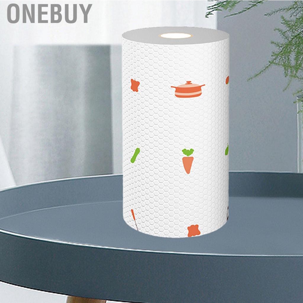 Onebuy Polyester Paper Towels  Wet Dry Use Kitchen for Home