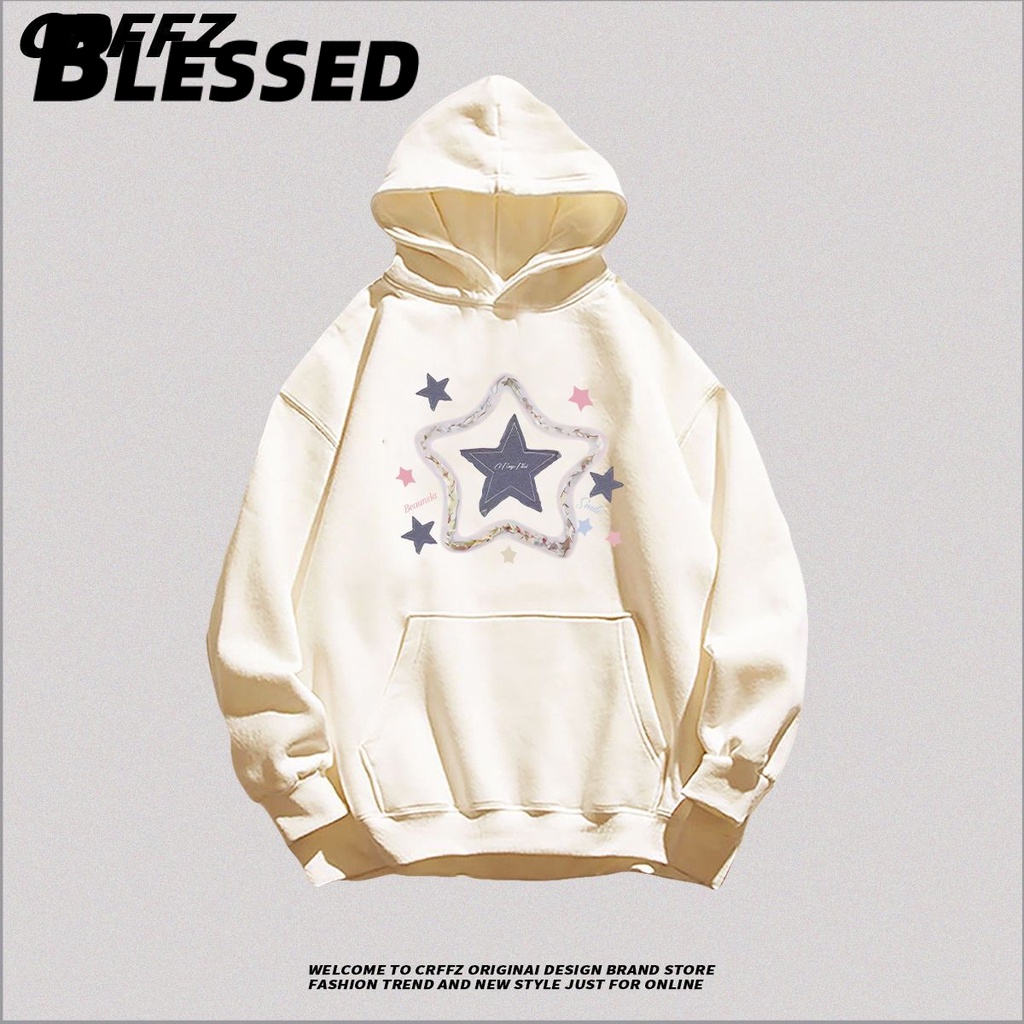 Blessed Áo Khoác hoodie áo khoác nữ zip hoodie Thanh lịch fashionable Thời trang comfortable WWY23B0L8K 46Z231115