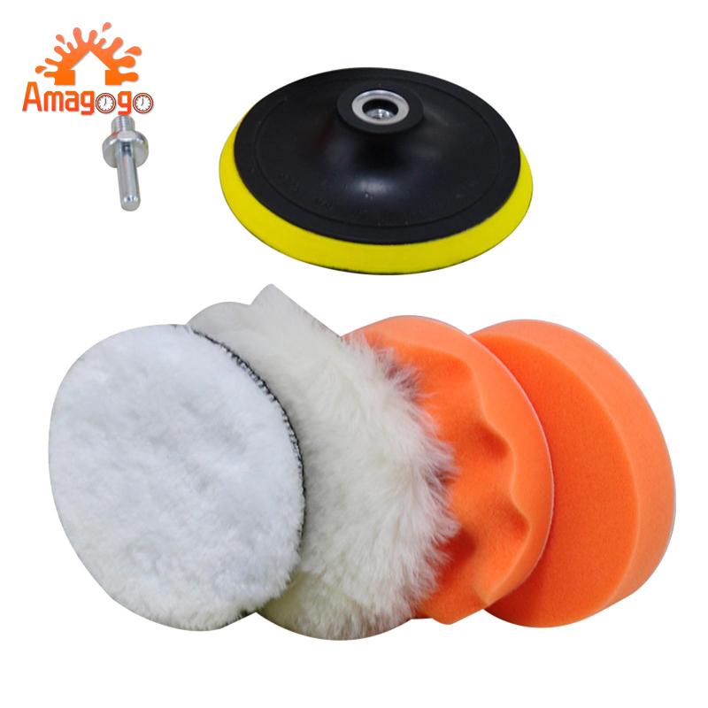 Bộ 6 Miếng Đệm Đánh Bóng Xe Ô Tô