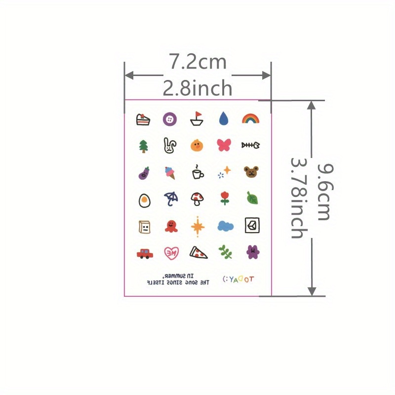 Set 4 Tấm Hình Xăm Dán Ngón Tay Tạm Thời Chống Thấm Nước Lâu Trôi