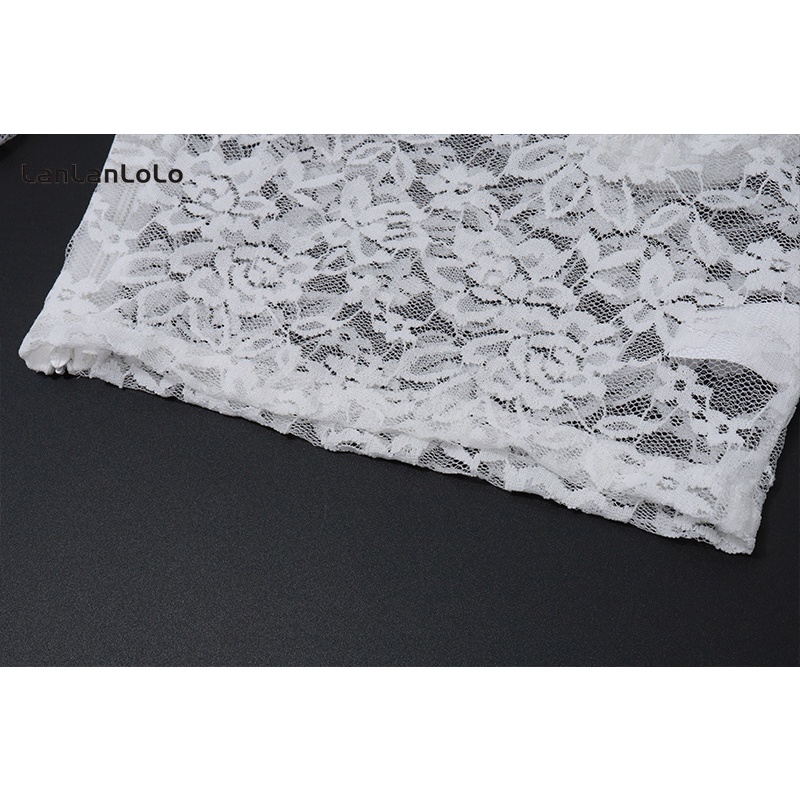 Lanlanlolo Bộ Áo Cổ Vuông Tay Chuông + Chân Váy Ngắn Màu Trơn Thời Trang 2023 Cho Nữ