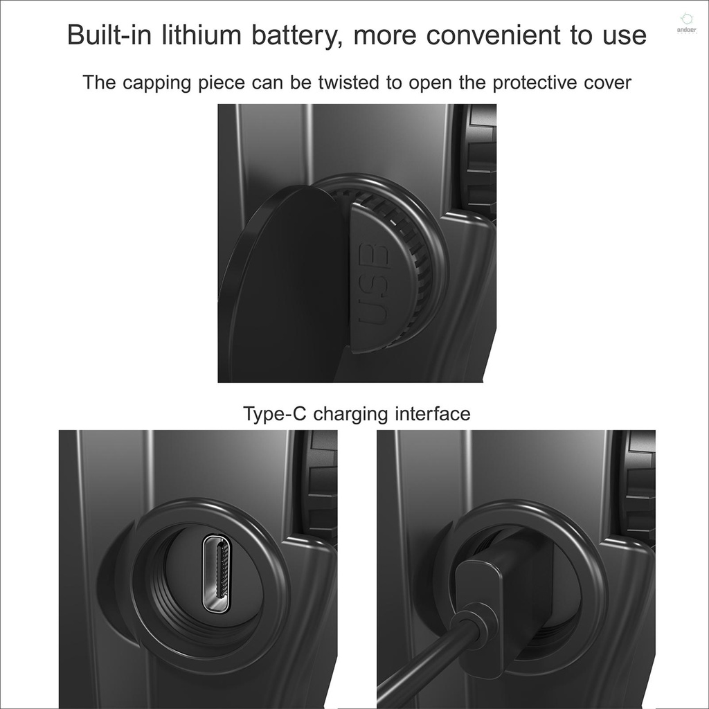 ANDOER Đèn led rgb Chống Thấm Nước 8 Chế Độ Sáng cri95 + ipx8 40m Có Thể Xây Dựng Dưới Nước