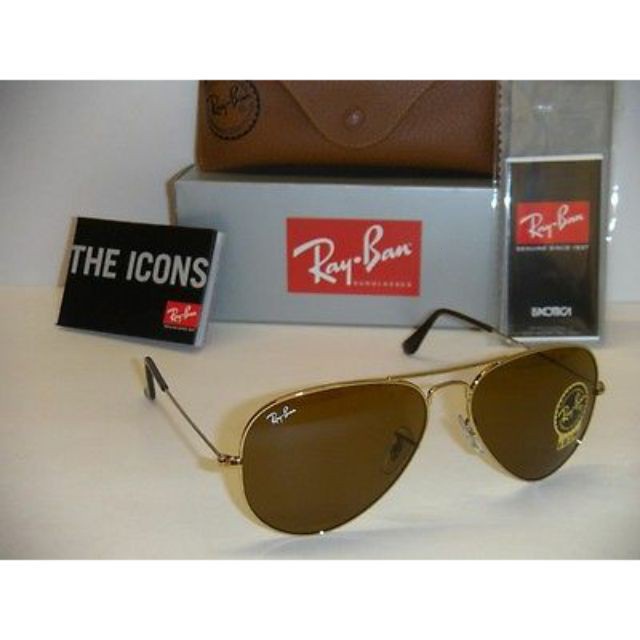 Kính râm thông thường Rayban Original Pilot Rb3025 001 / 33 58mm và Rb3026 62mm