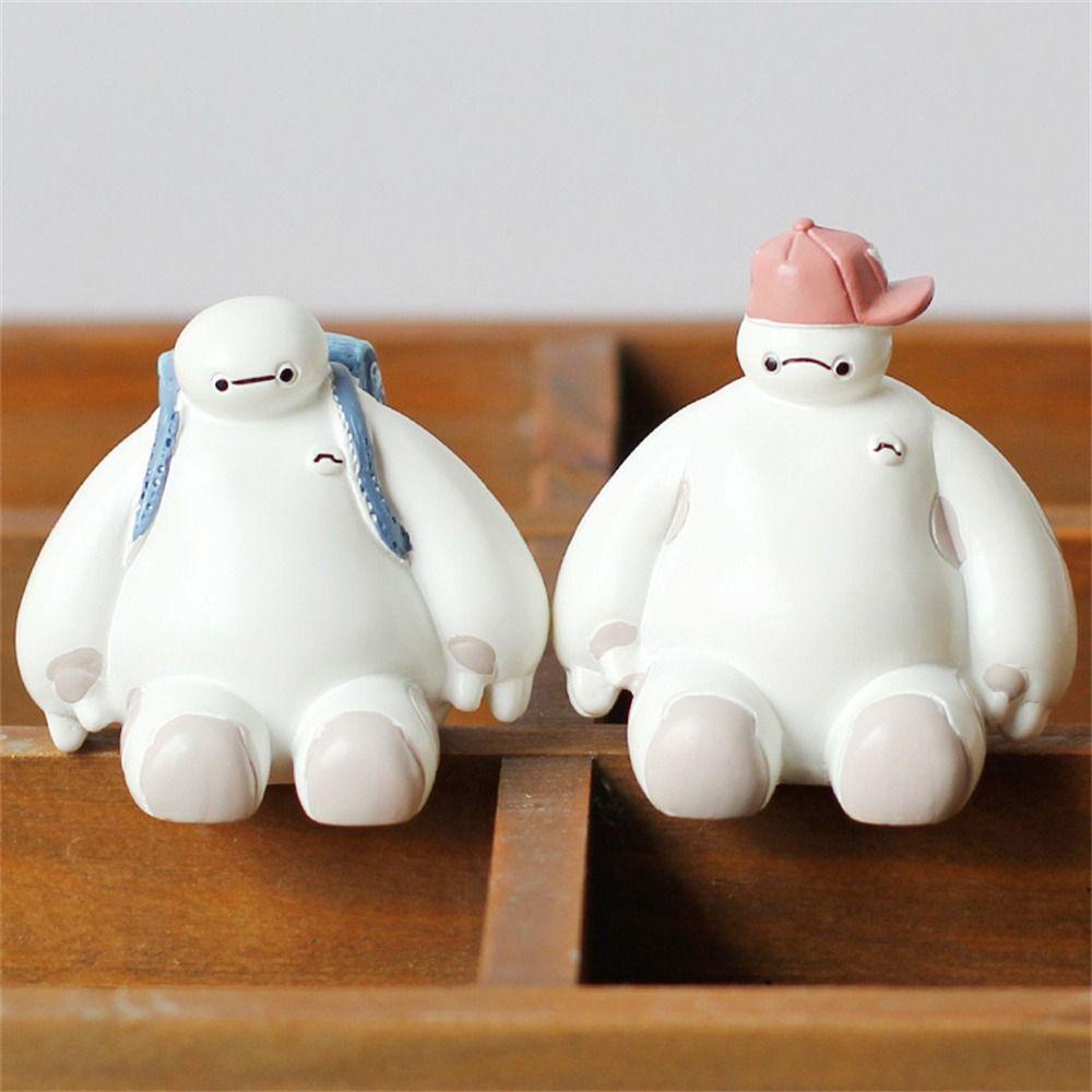 Lanfy Mô Hình robot baymax Hoạt Hình big hero Thủ Công Mỹ Nghệ Trang Trí Nhà Cửa