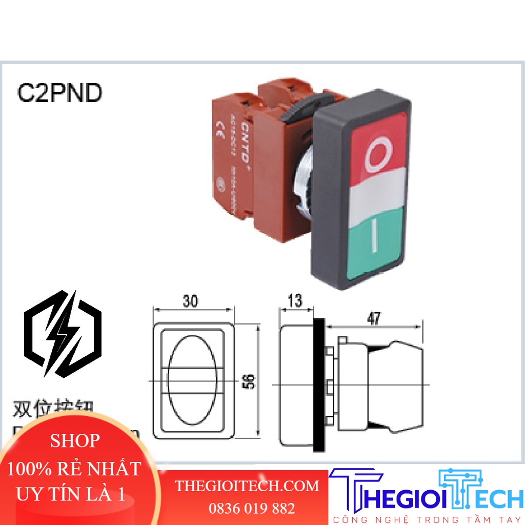CÔNG CỤ BẬT/TẮT 22mm CNTD ( C2PID-22 )