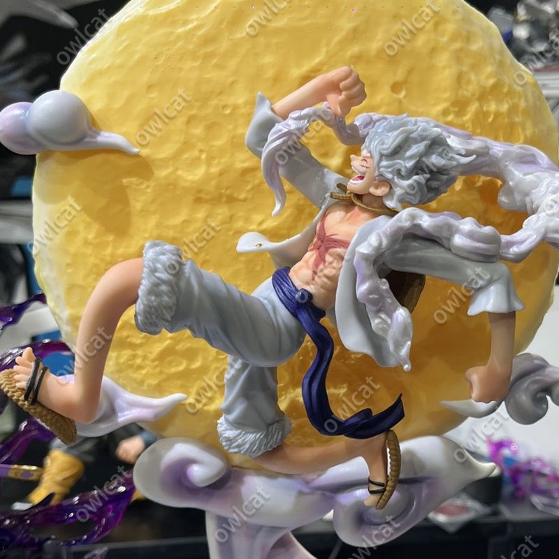 Mô Hình Nhân Vật One Piece Gear 5 Luffy  28cm Big Size Monkey D Luffy Wano Nika Fruit Awakening VS Kaidou Version Gear Fifth Wanokuni Anime ONEPIECE PVC Figure Packed in box Model
