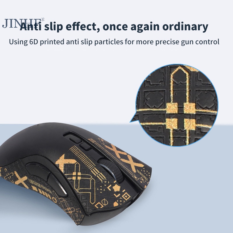 Băng Dính Chống Trượt Chống Mồ Hôi Cho Chuột razer viper Lastimate deathadder v2 pro