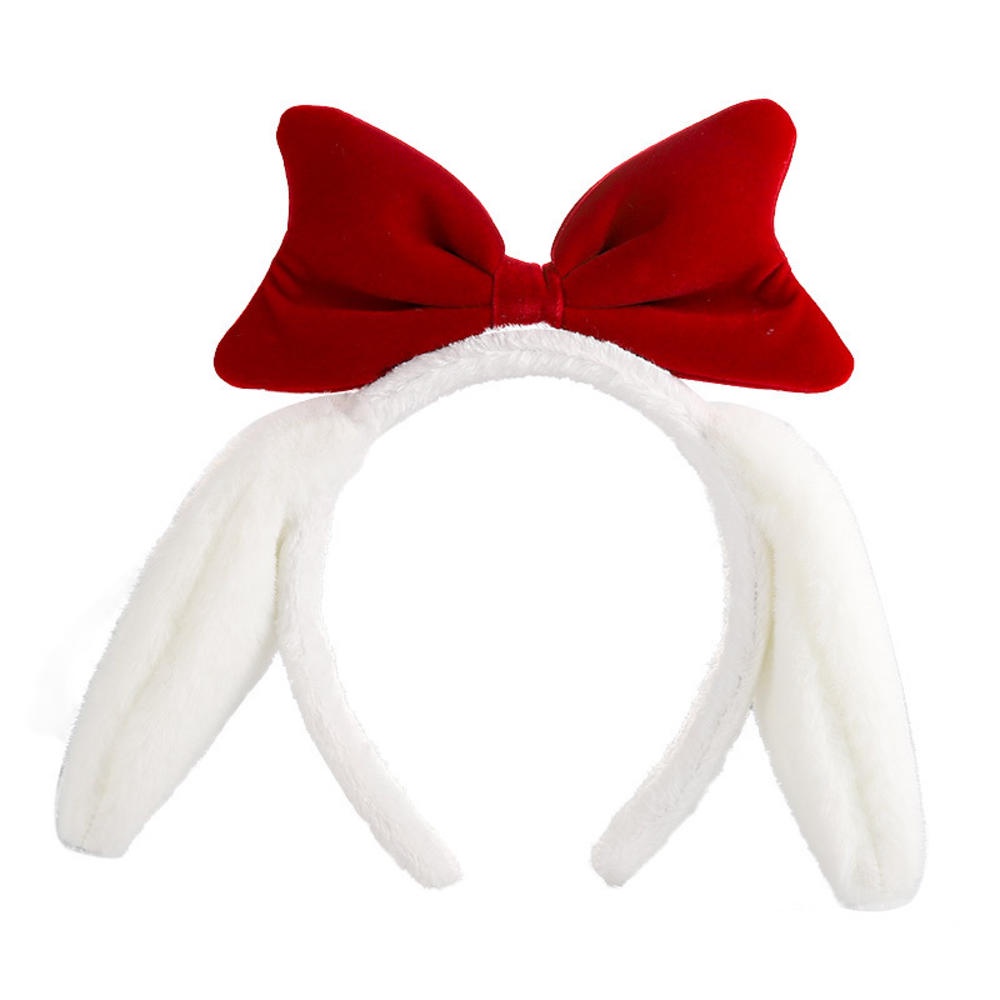 Dễ Thương Băng Đô Tai Thỏ Bông Đáng Yêu Dành Cho Nữ