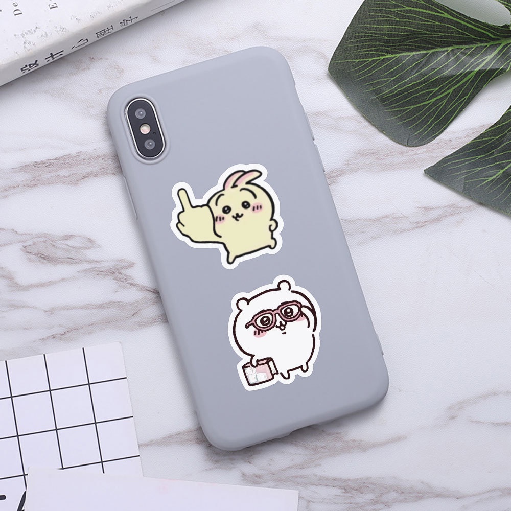 Bộ 100 Miếng Dán Trang Trí Mũ Bảo Hiểm / Bút Chì Họa Tiết graffiti Dễ Thương