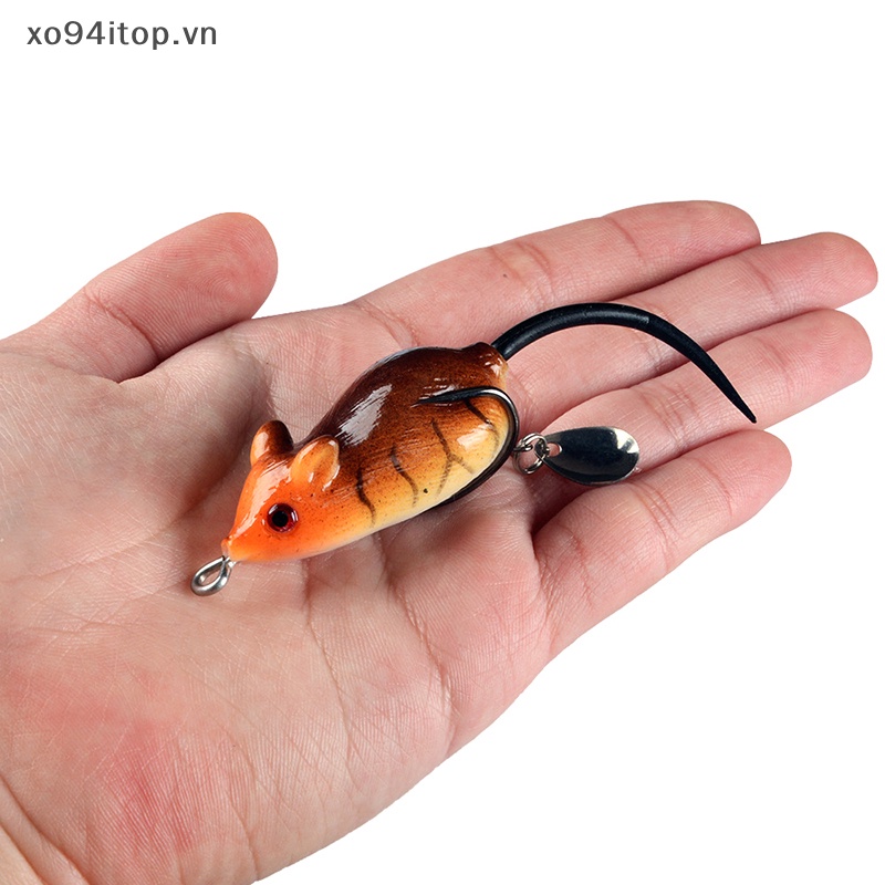 Xoitop Mồi Câu Cá Giả 5.5cm / 10.5g Hình Chuột / Sấm Sét / Ếch Sấm Sét