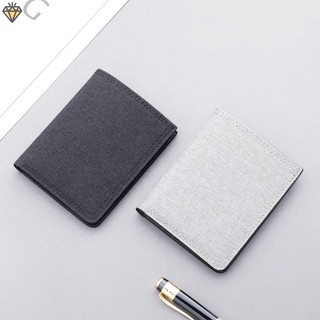 Ví canvas mini Đa Năng Có Khóa Kéo Thời Trang Cho Nam