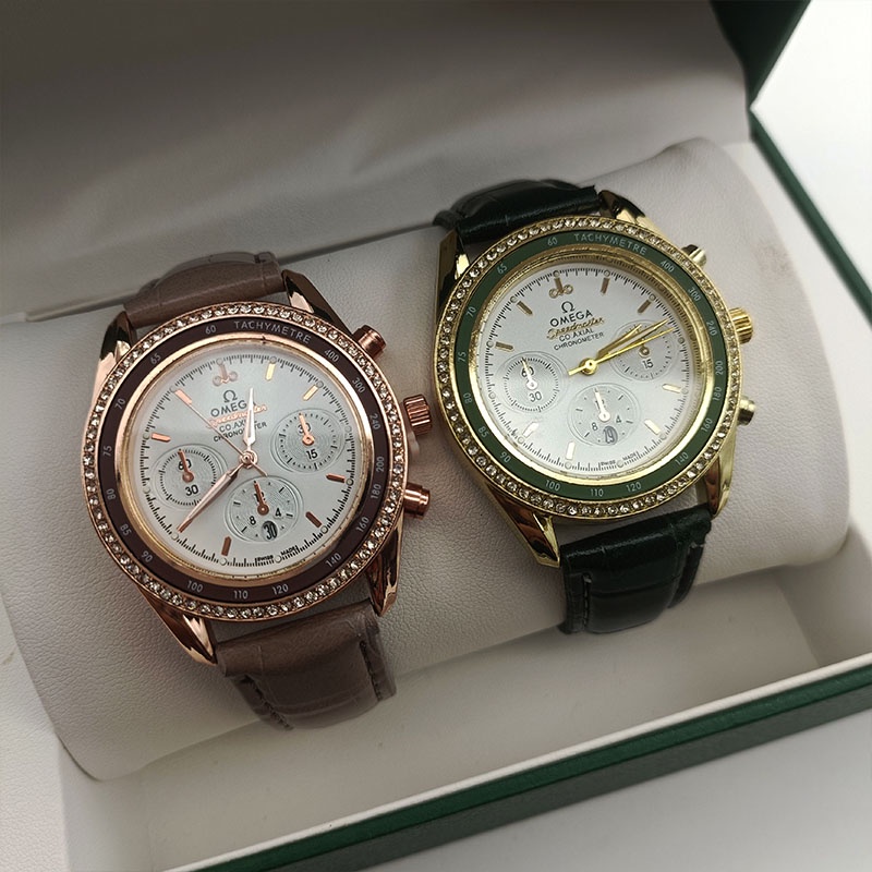 Đồng Hồ Đeo Tay Máy quartz Dây Da Lịch Lãm Cho Nam