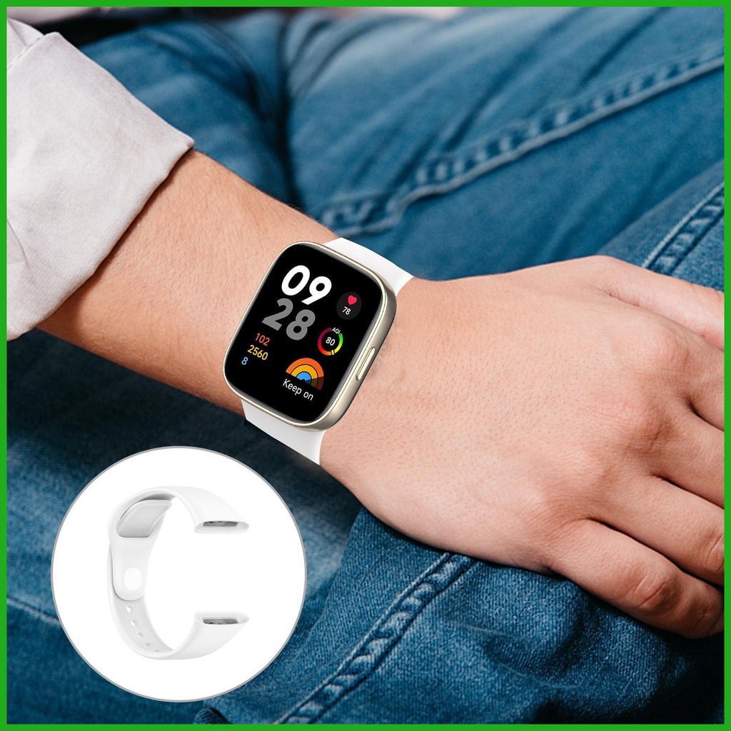 Dây Đeo Silicon Thay Thế Cho Đồng Hồ Thông Minh Xiaomi redmi watch 3 redmi watch3