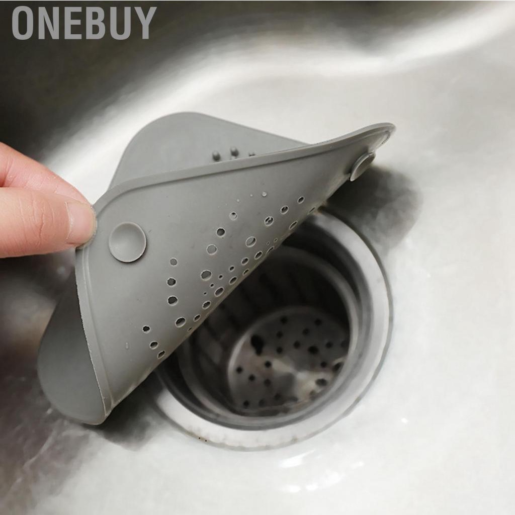 Onebuy Shower Drain Cover  Mesh Filter Hair Catcher for Bathroom