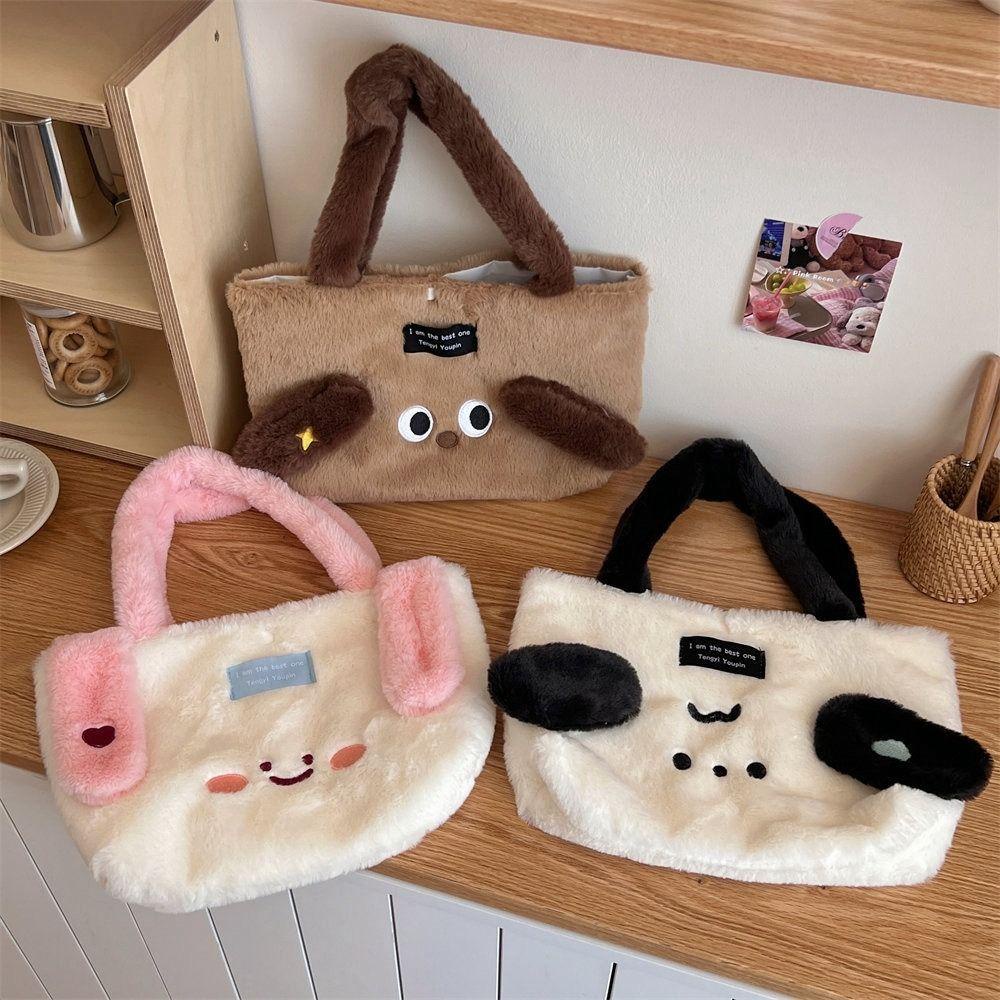 Túi Đựng Điện Thoại / Đồ Trang Điểm Hình Thỏ Nhồi Bông Đáng Yêu