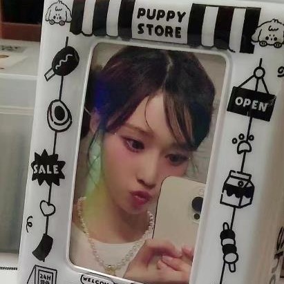 Cuốn album Đựng Thẻ idol Cỡ Nhỏ Ba inch Mềm Mại Hình Chú Cún Dễ Thương