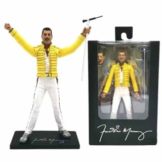 NECA 42066 Queen frontman Freddie Mercury 7-inch action figure