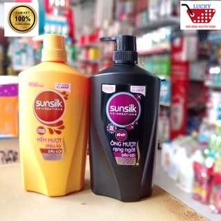 Bộ Đôi Dầu Gội Đầu Sunsilk 900g Mềm mượt diệu kỳ, Óng mượt rạng ngời, hết gàu
