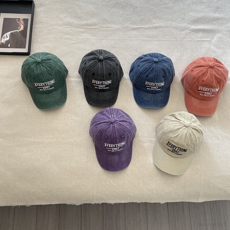 Mũ Lưỡi Trai Thêu Chữ + Số Chất Liệu cotton Cho Bé