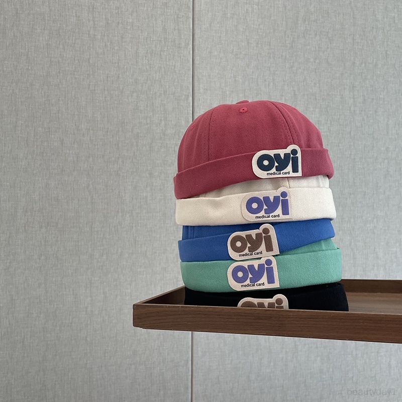 Mũ beanie cotton Nguyên Chất Chống Gió In Chữ baby Dành Cho Bé Trai Bé Gái