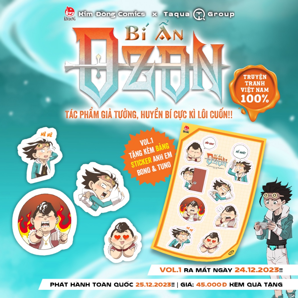 Truyện Bí ẩn Ozon Tập 1  - Bản Quyền