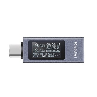 Yao KOWSI USB C Meter Voltage Current Tester USB Checker Phone Charging Detector