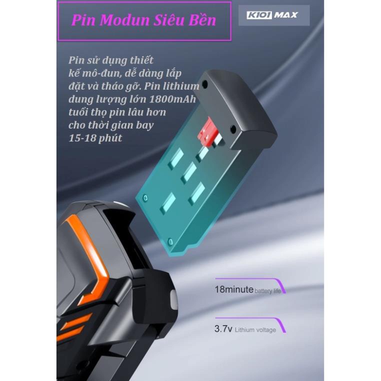Máy Bay Flycam mini K101 Max Định Vị Luồng Quang Học Tránh Va Chạm, Máy Bay Điều Kiển Mini Camera Điều Chỉnh Cơ Điện | BigBuy360 - bigbuy360.vn